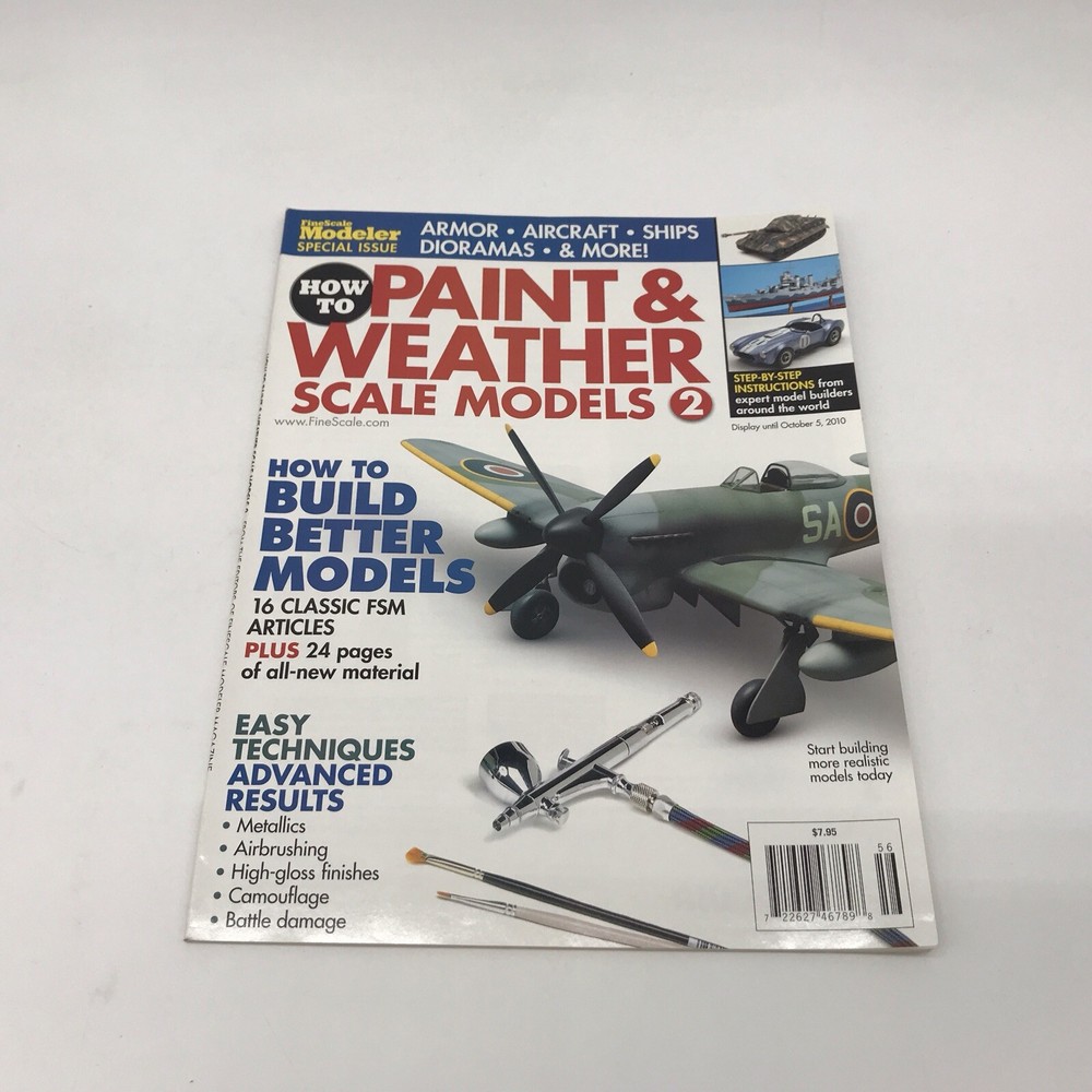 Fine Scale Modeler No. 2 Special Issue How To Paint & Weather Scale Models