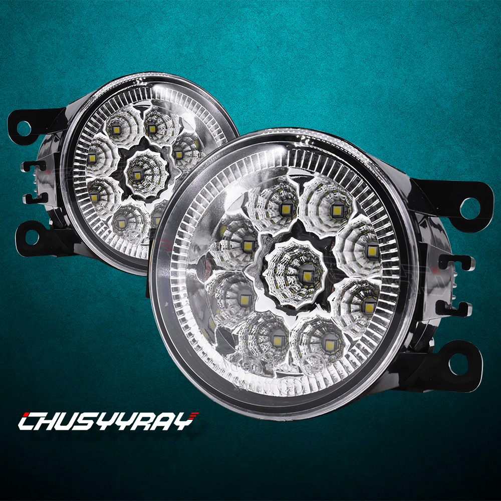 LED Front Bumper Fog Lights Lamps For Subaru WRX STI Impreza Outback Left Right