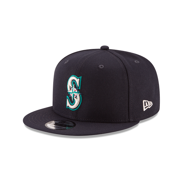 Seattle Mariners 950 Basic Adjustable Snapback New Era Cap -Navy- NWT