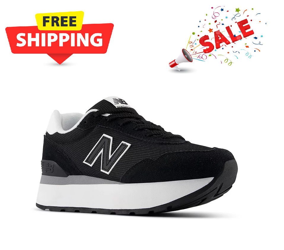[FASH SALE] New Balance® 515+ Classics Women's Sneakers - Black-image