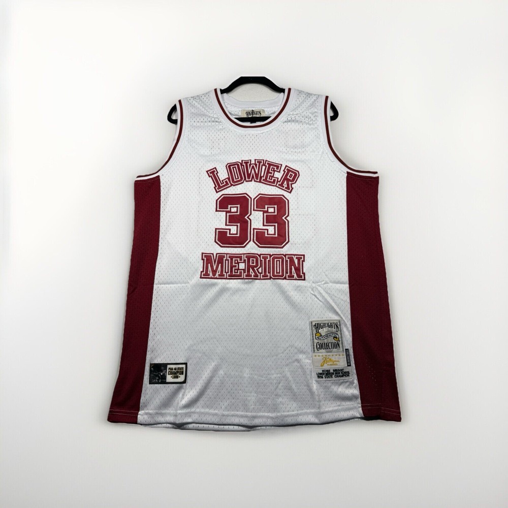 Kobe Bryant Lower Merion High School Basketball Jersey Legacy Highlights Collection