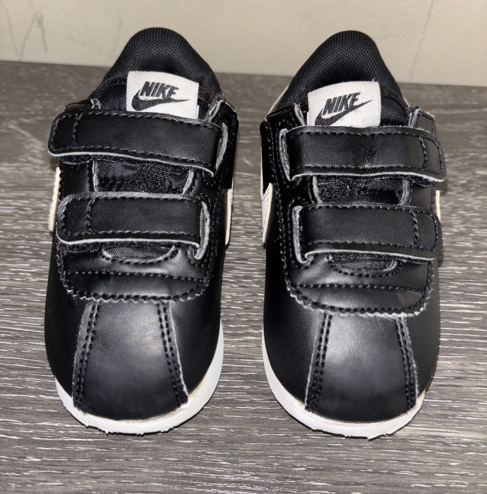Kids' Toddler Nike Cortez Basic SL EasyOn Casual Shoes Black Sz. 7c