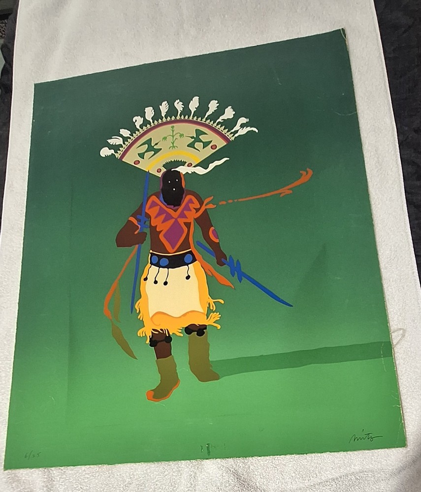 John Nieto Serigraph 12/25 Certified