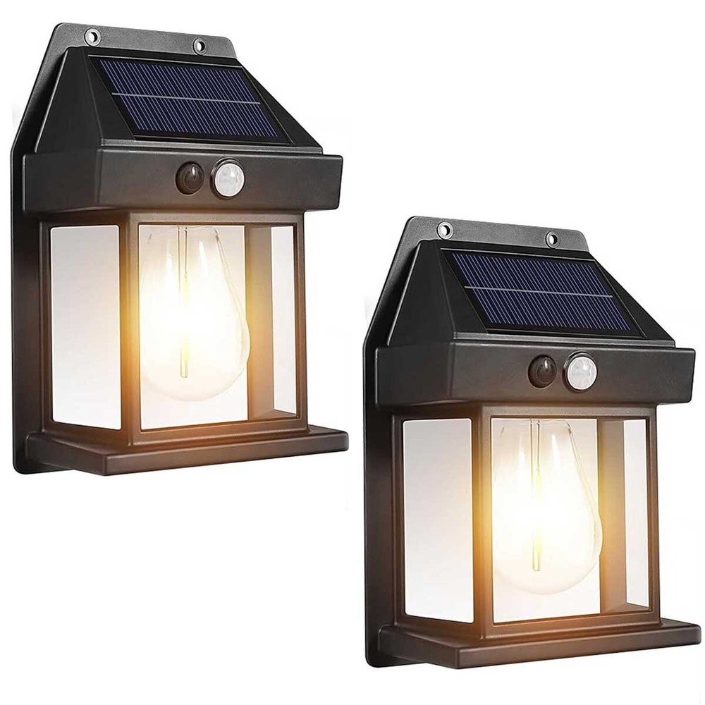 LED Solar Power Fence Lights Deck Door Wall Stair Step Outdoor Garden Decor Lamp