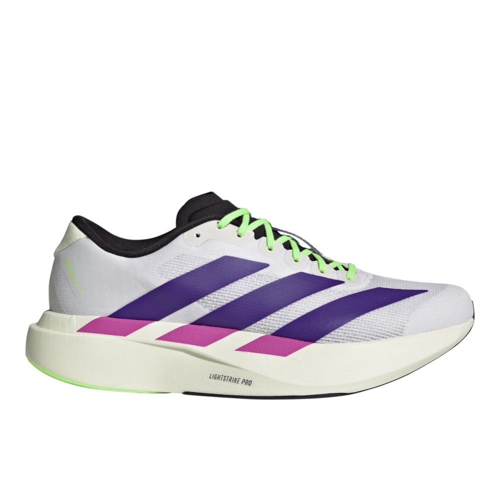 adidas Adizero Evo Sl Running  Mens Purple, White Sneakers Athletic Shoes JS4495