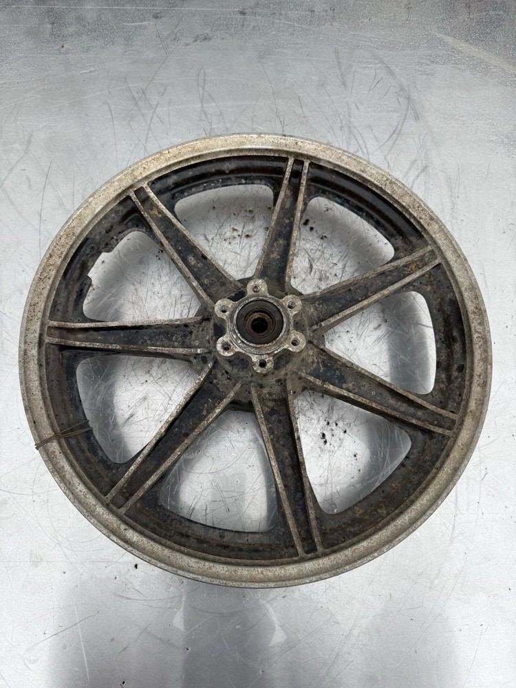 Yamaha XS250 XS 250 Front Wheel Rim Mag Hub Spoke OEM genuine Original Rims