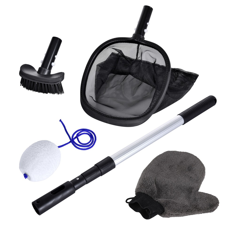 5-Piece Black & Grey Spa Maintenance Kit - 22