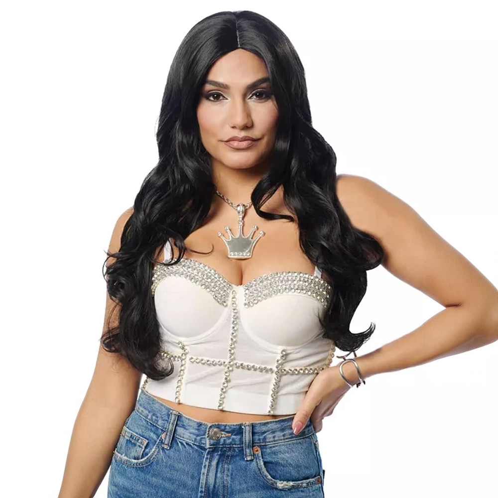 Goddess Black Adult Costume Wig for Stunning Transformations