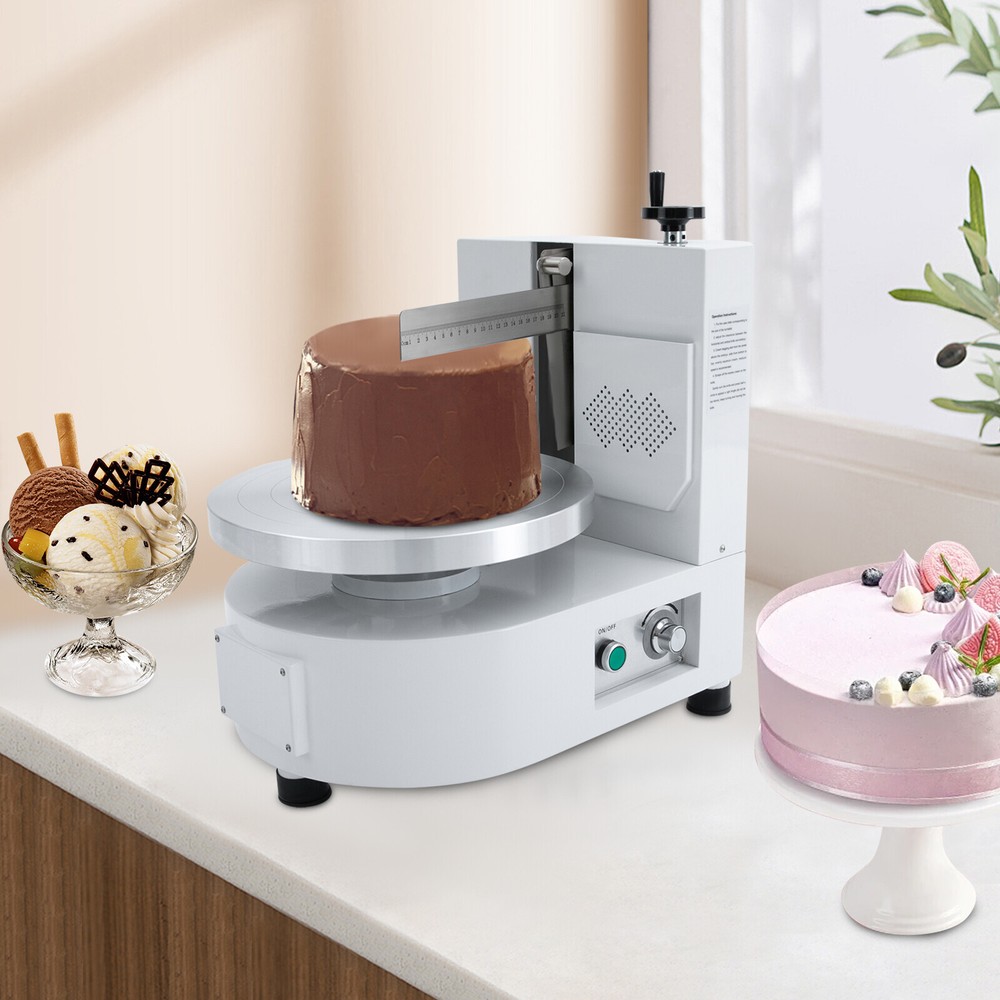 4-12inch Cake Cream Coating Machine Cake Decoration Cream Spreading 110V