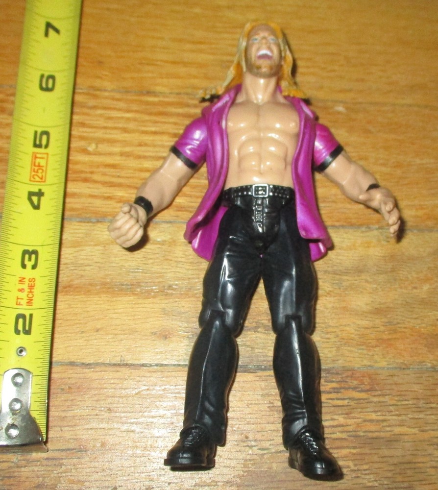 2000 WWE Jakks Chris Jericho TTL Raw Heat Wrestling Figure Purple Shirt AEW WCW