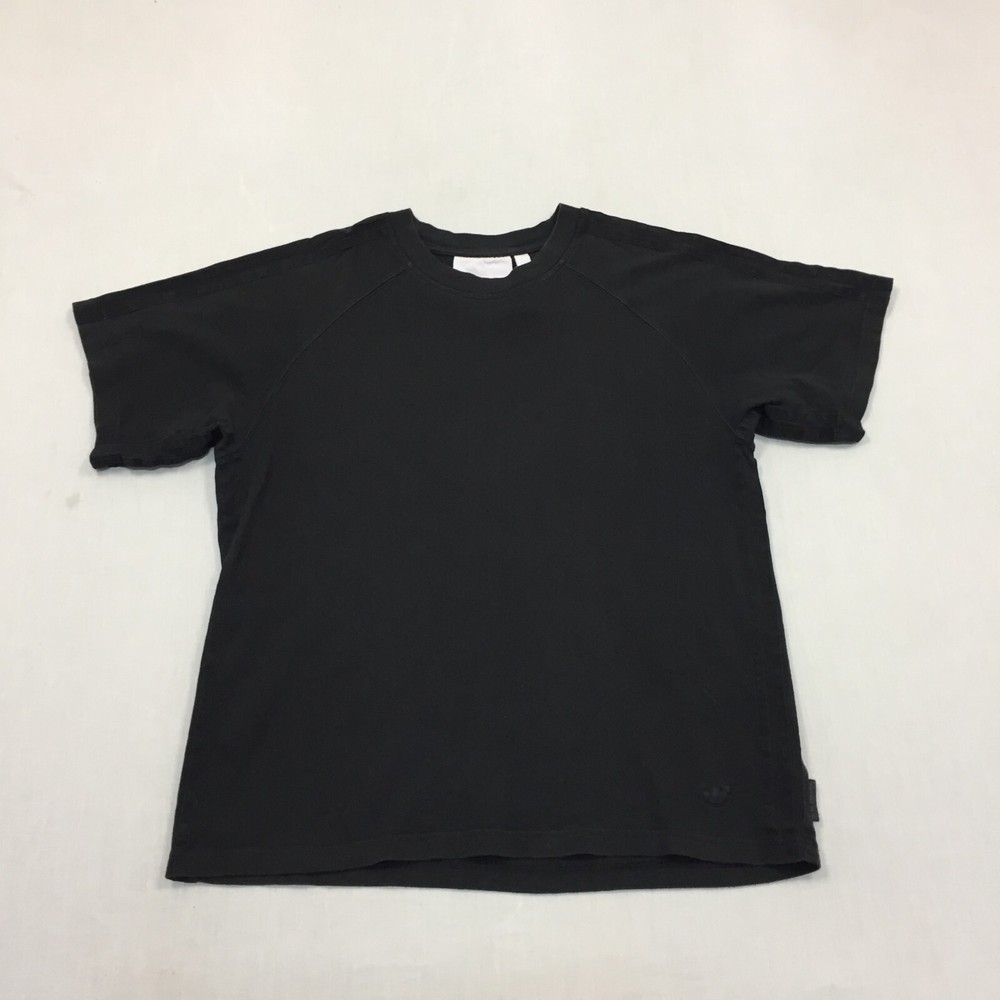 Adidas Oversized Shirt Mens Large Button Up Heavy Cotton Blue Version (L)