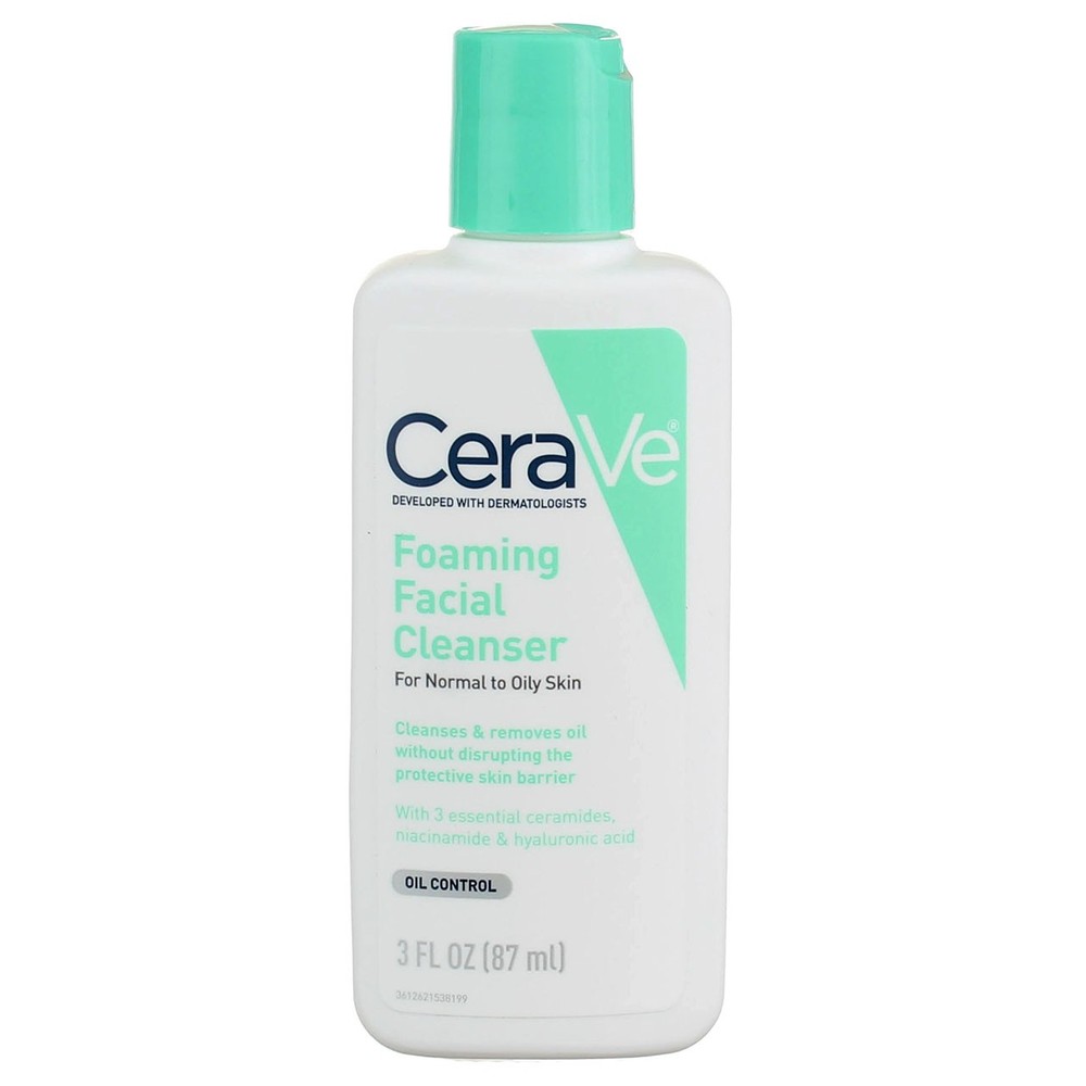 6 Pack CeraVe Oil Control Facial Cleanser, 3 fl oz