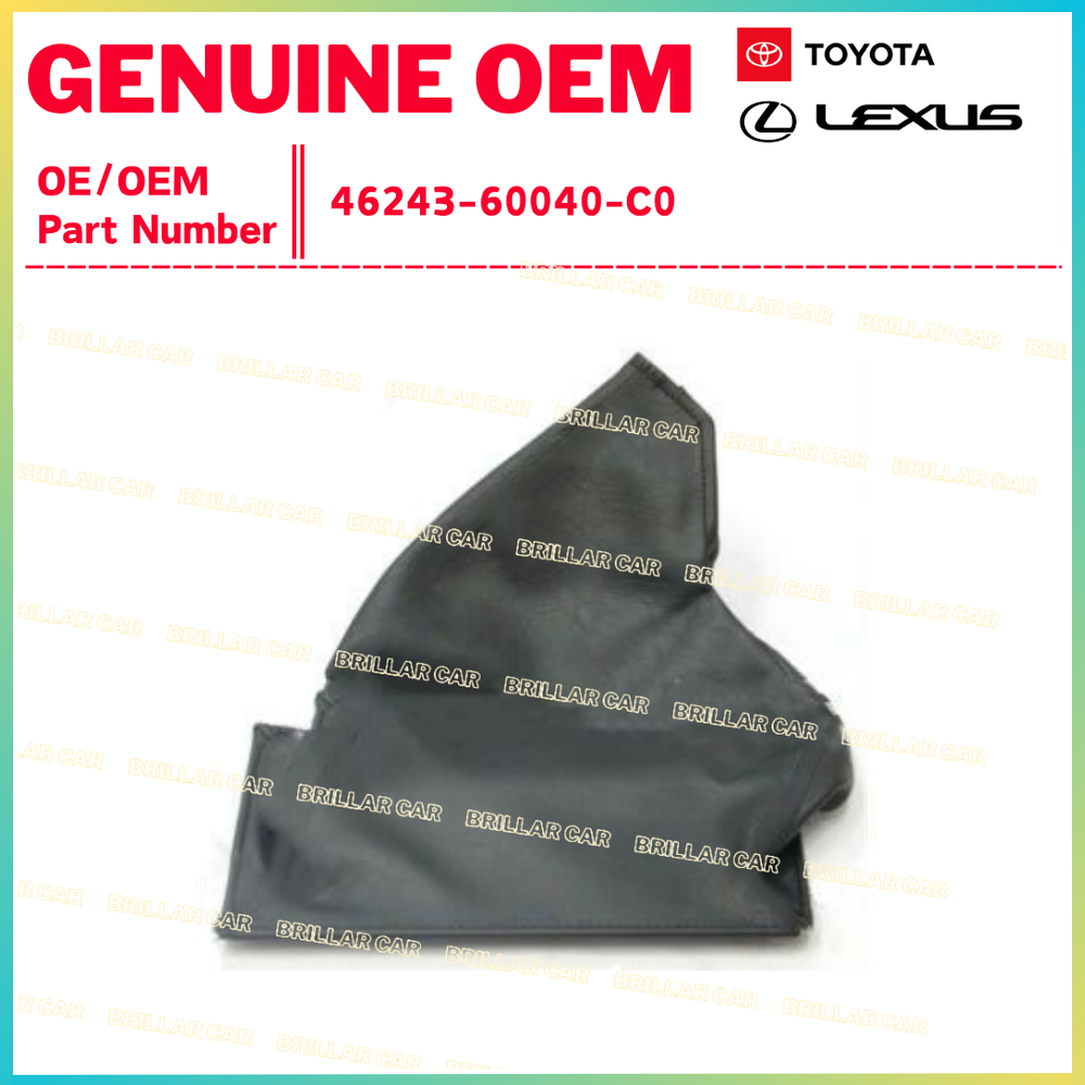 TOYOTA GENUINE LAND CRUISER Parking brake cover 46243-60040-C0