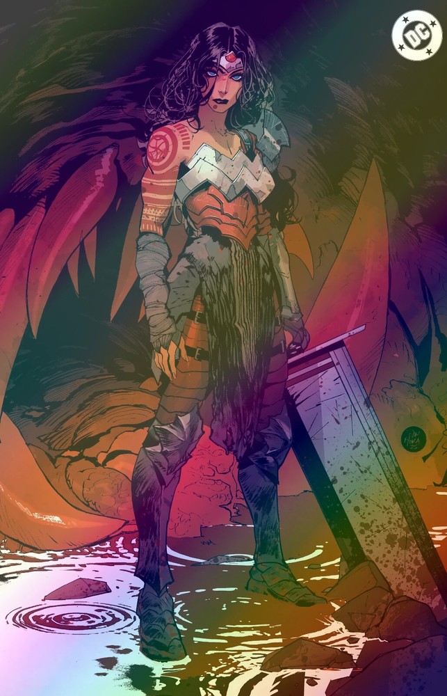 Absolute Wonder Woman #1 Fifth Printing Dan Mora Cardstock Variant Cover (DC Comics June 2025)