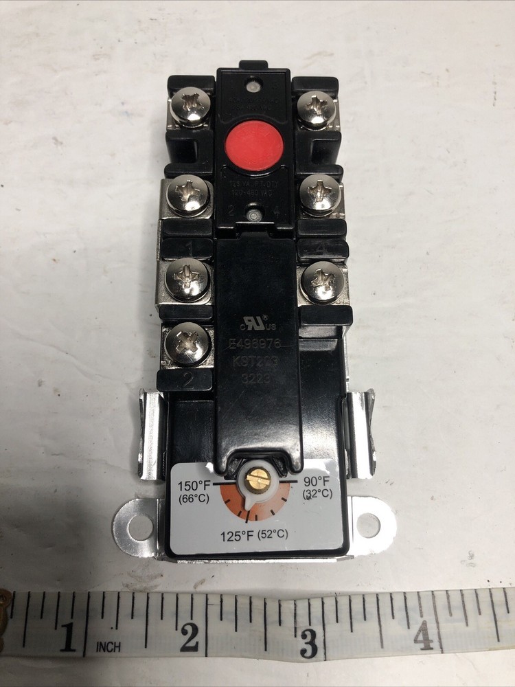 Dual Element Electric Water Heater Thermostat Replacement-image