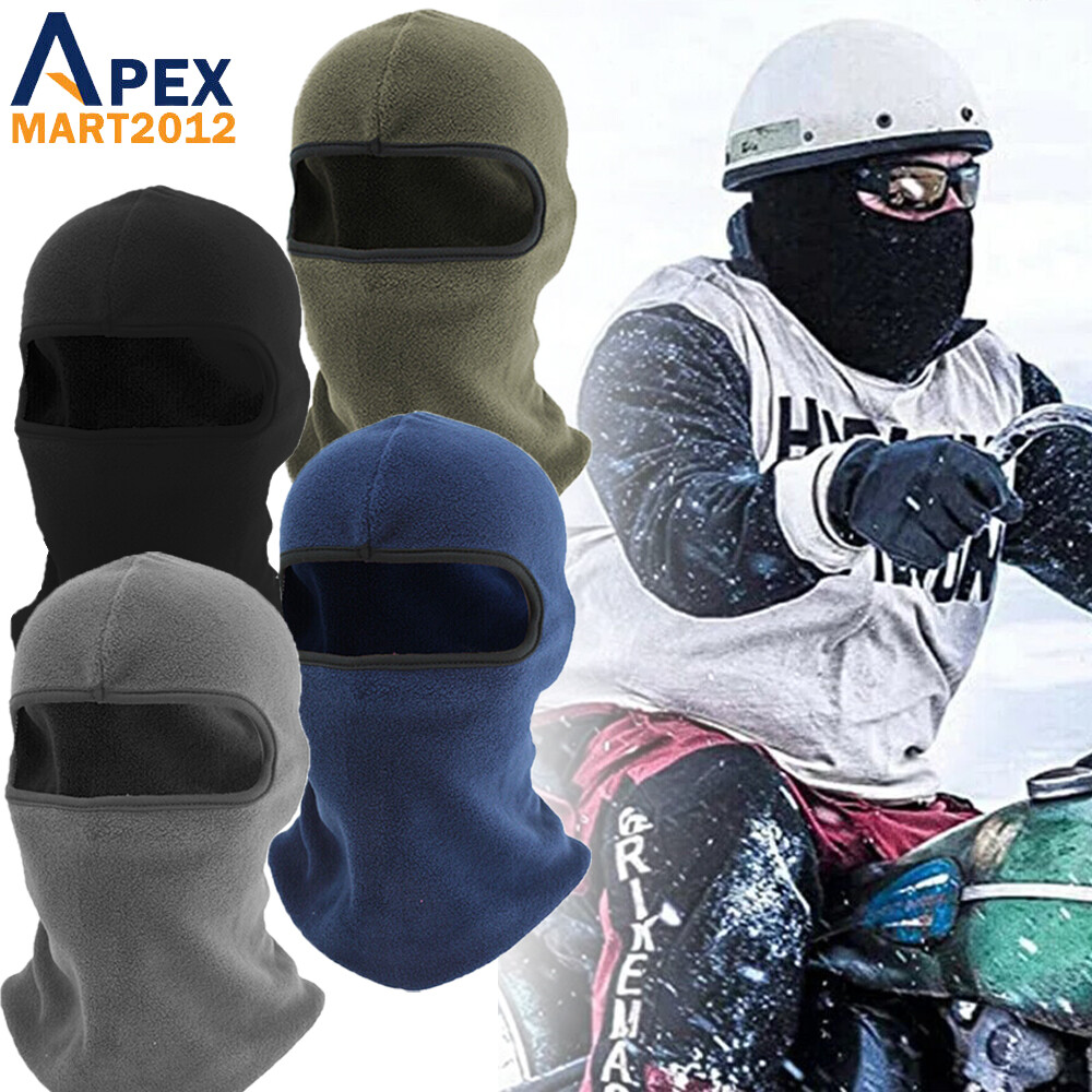 Winter Balaclava Hat Windproof Thermal Fleece Warm Ski Snow Full Face Neck Mask