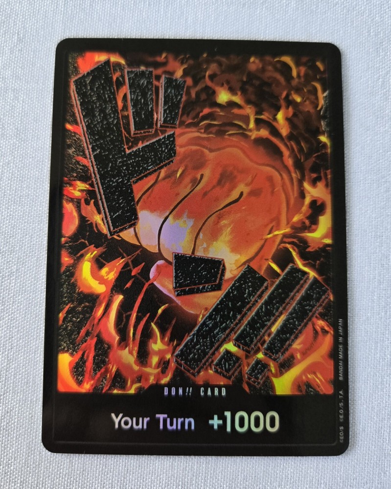 Holo DON!! Card - Premium Booster PRB-01 Sakazuki The Best