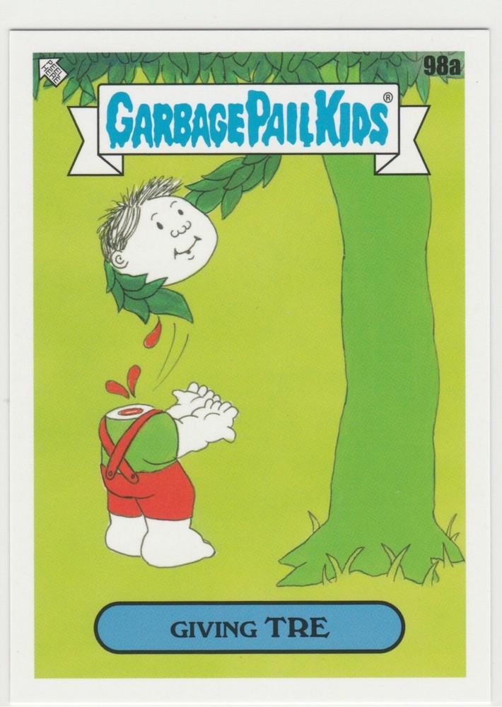 Garbage Pail Kids GPK 2022 Book Worms Giving Tre #98a
