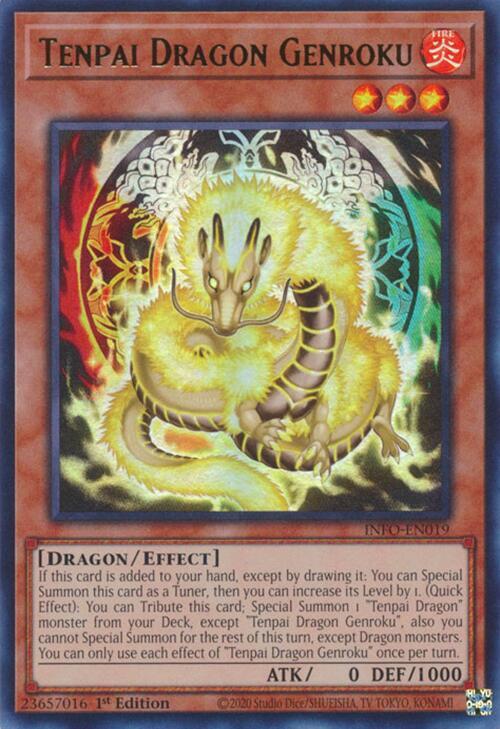 Tenpai Dragon Genroku INFO-EN019 The Infinite Forbidden 1st Edition