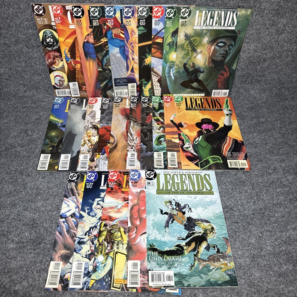 Legends of the DC Universe #1-9,#12-13,#16-26, & 2 Special 25 Total Comics