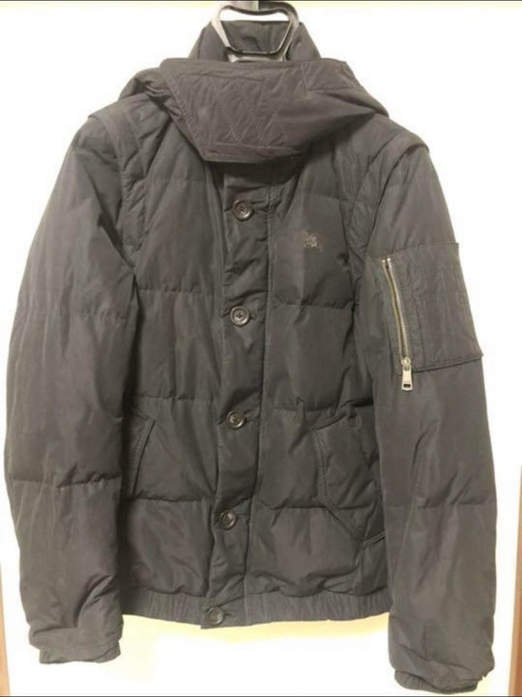 Burberry Black Label Down Jacket Nova Check Authentic Asian fit XL US size L