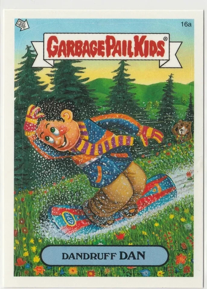 Dandruff Dan Garbage Pail Kids GPK Snowboarding 2004 ANS2 Series 2 Card