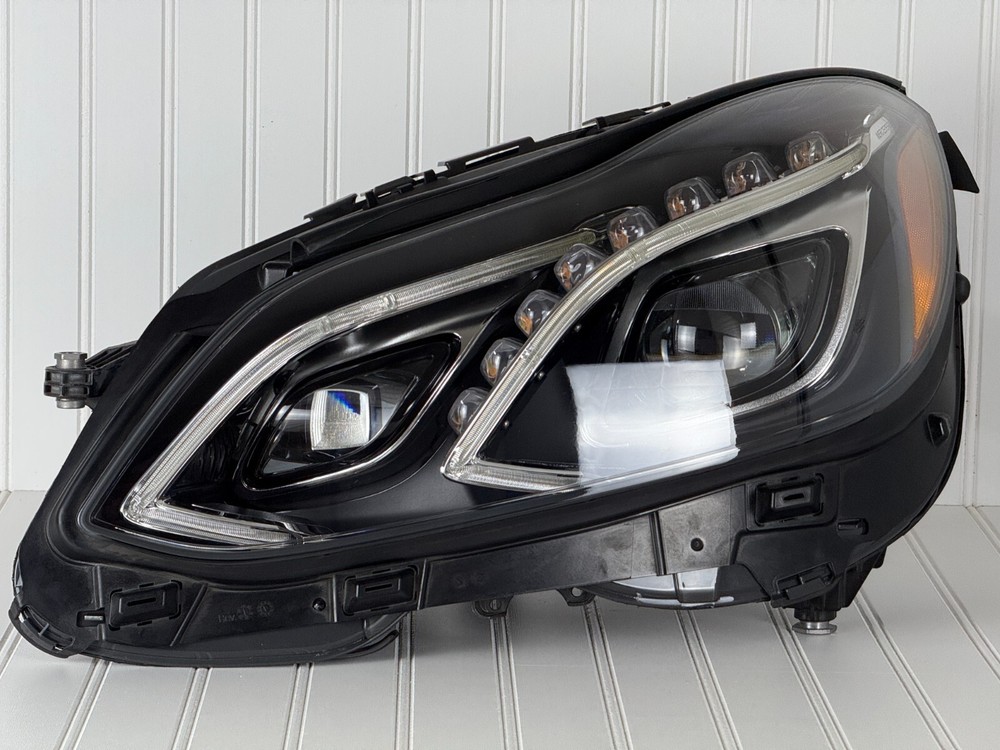 2014-2016 Mercedes E-Class E350 E550 Left Driver Side LED Headlight OEM