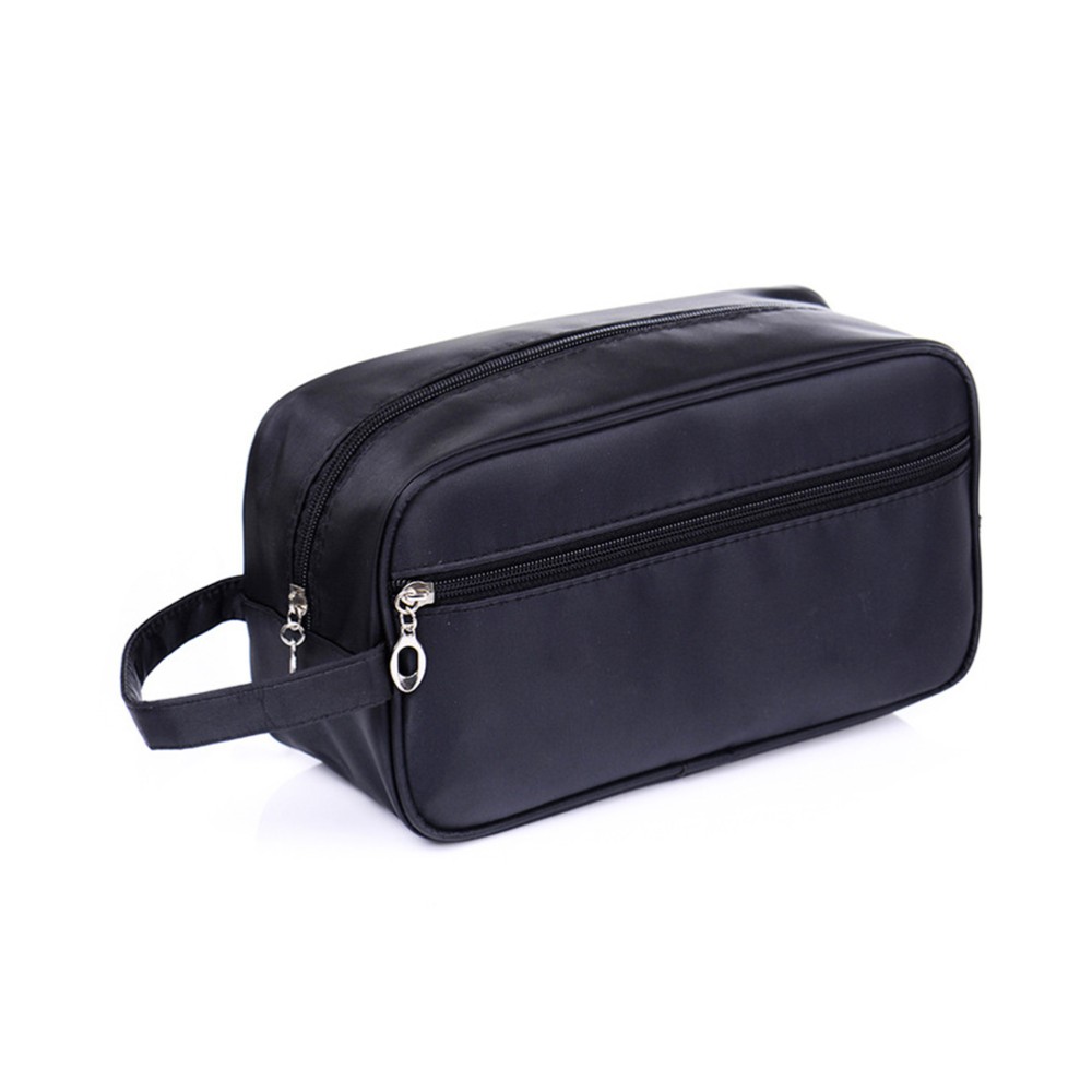 Outdoor Travel Toiletry Bag for Men - Black Organizer Kit Bag