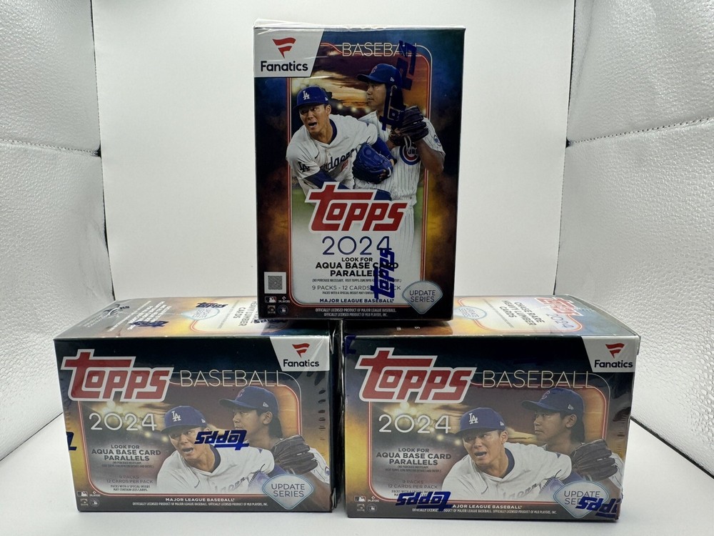 Topps Fanatics Update Empty Value Box With Wrappers