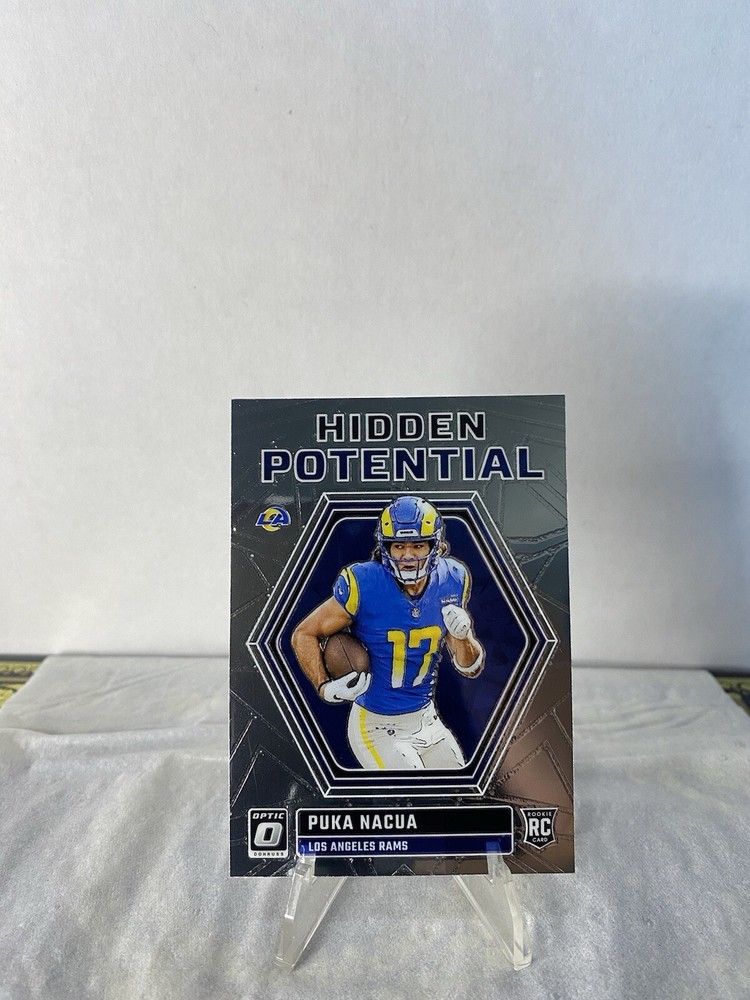 Puka Nacua 2023 Panini Prizm #357 RC Los Angeles Rams HIDDEN POTENTIAL