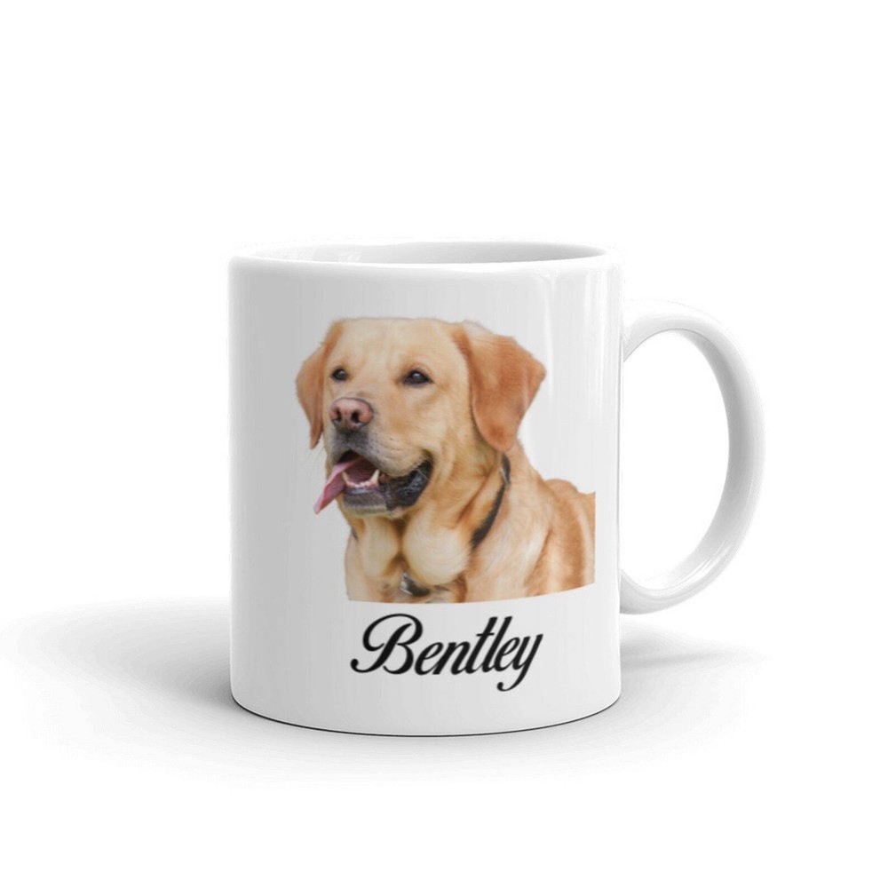 Custom Dog Face Coffee Mug Personalized Pet Lover Gift