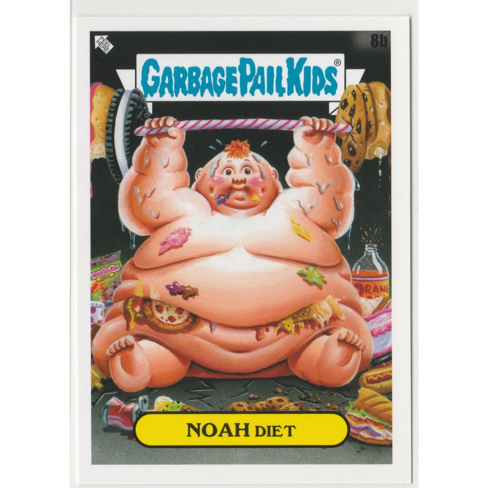 Noah Diet #8b Garbage Pail Kids GPK 2020 35th Anniversary Series