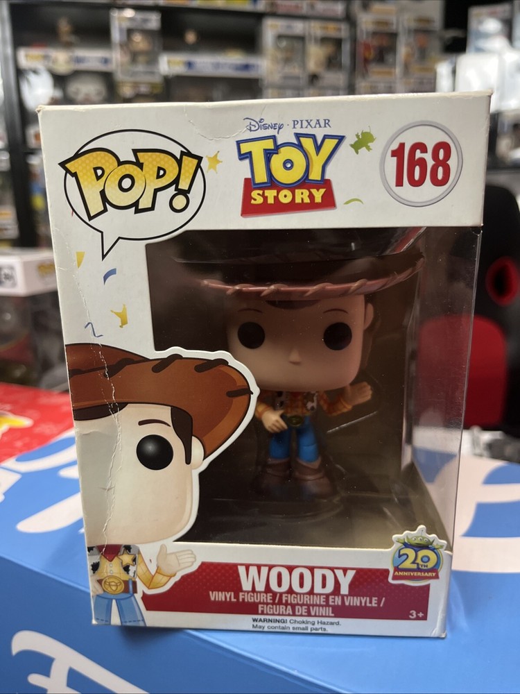 Funko Pop! Vinyl: Disney Pixar Toy Story - Woody #168 Box Damage
