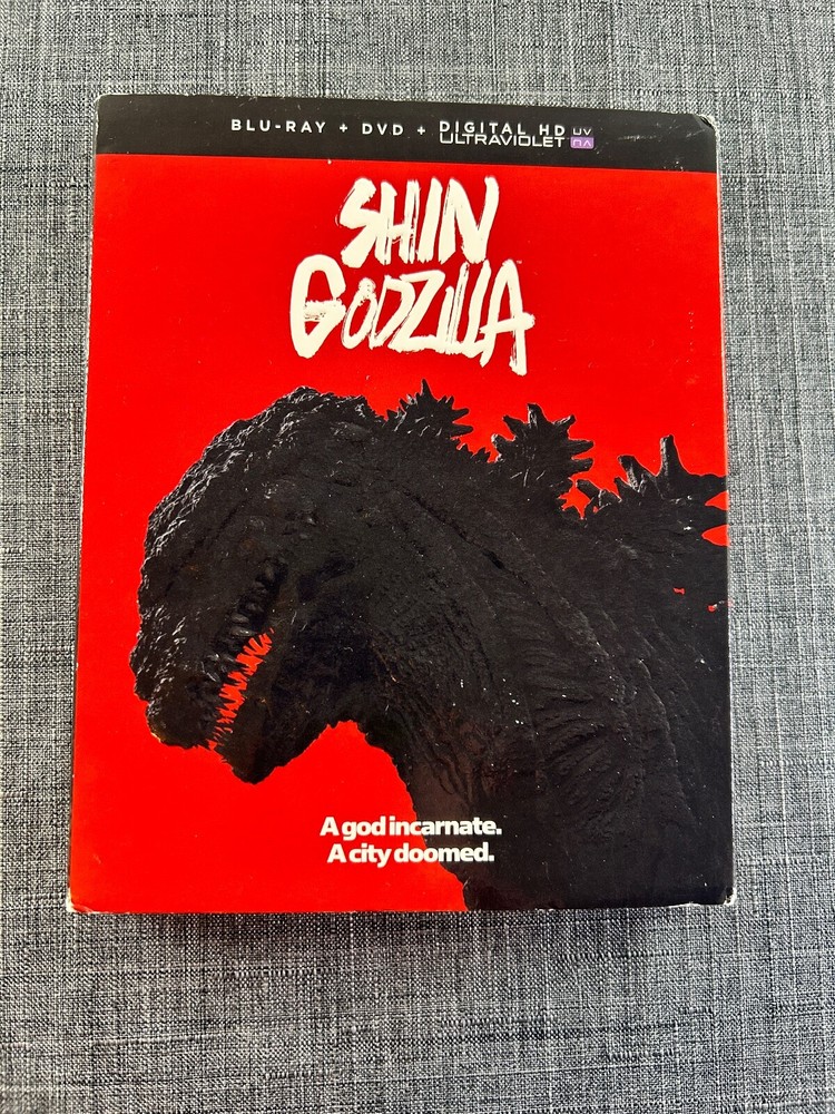 Shin Godzilla *SEALED* w SLIPCOVER Blu-ray + DVD + Fumination Anime 2 Disc Set!!