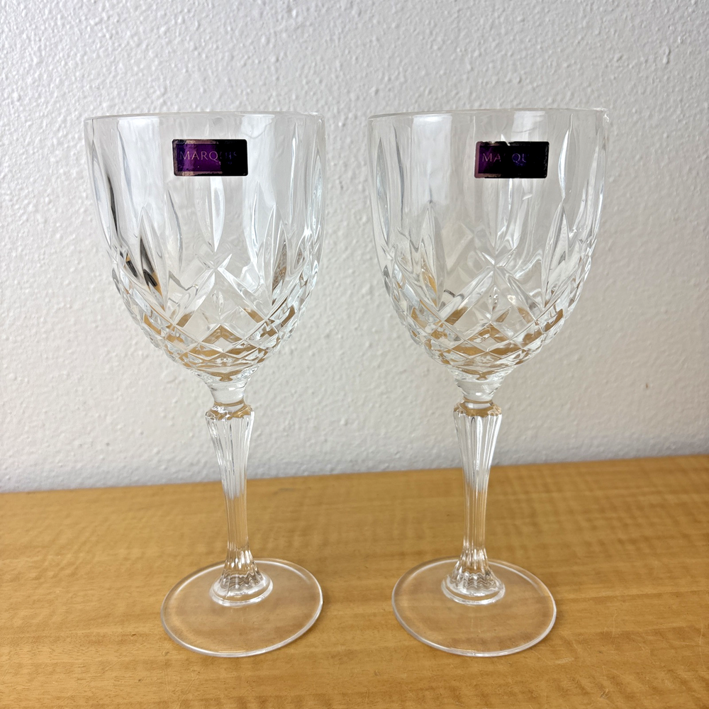 Marquis by Waterford Crystal 2-Piece Wine or Water Goblet Set  