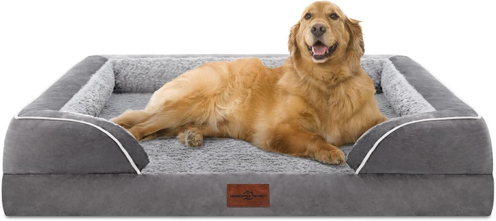 Waterproof Orthopedic Foam Dog Bed for Extra Large Dogs Durable Pet Sofa Mat