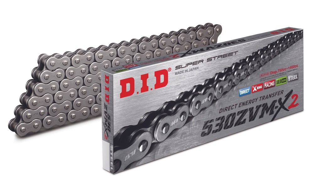 D.I.D 530ZVMX2X120 Chain 530ZVM-X2-120ZB