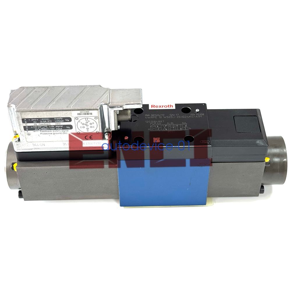 4WRPE 10 W50SJ-2X/G24K0/A1M 0811404772 Bosch Rexroth 4WRPE10W50SJ-20/G24K0/A1M