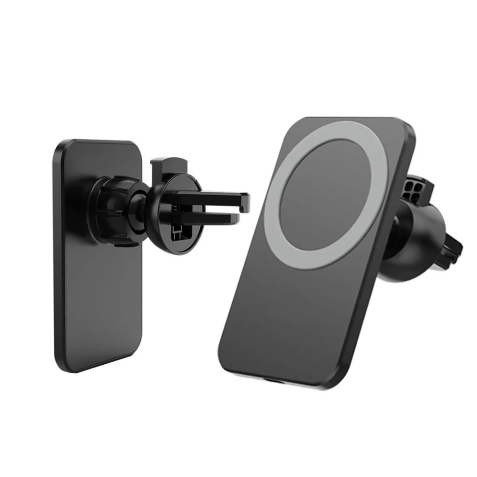Wireless Fast Charging Pad with Car Vent Mount in 4 Colors  