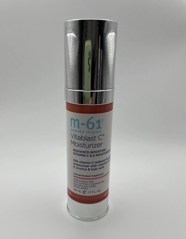 M-61 Vitablast C Radiance-Boosting Vitamin C & E Moisturizer 50mL New