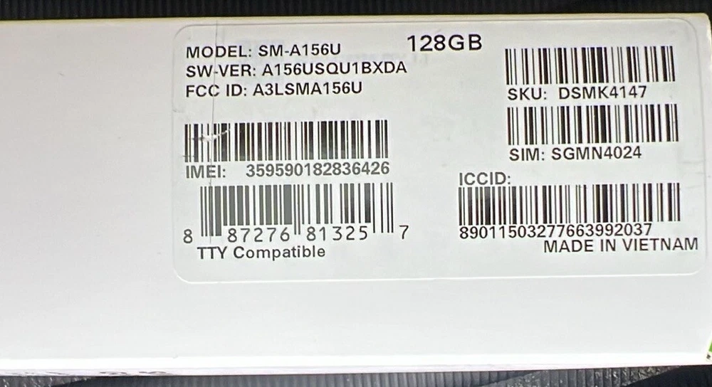 Samsung Galaxy A15 5G - 128 GB - Blue Black (Unlocked)