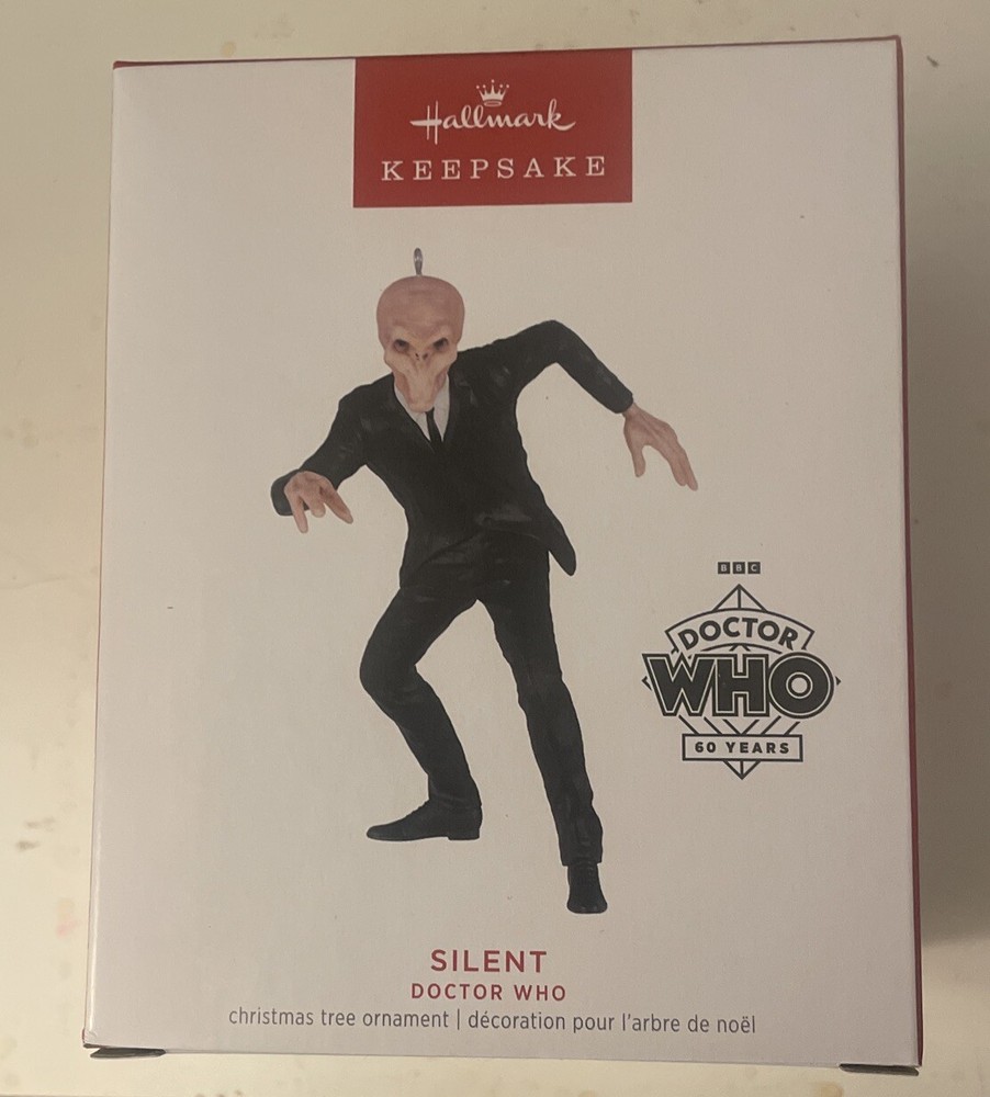 2023 Hallmark Doctor Who Silent Alien Christmas Keepsake Ornament