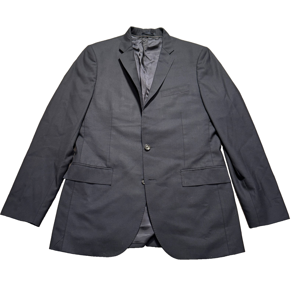 J Crew Sports Coat Mens 40 L Blue Loro Piana Ludlow Blazer Wool Super 120s Adult