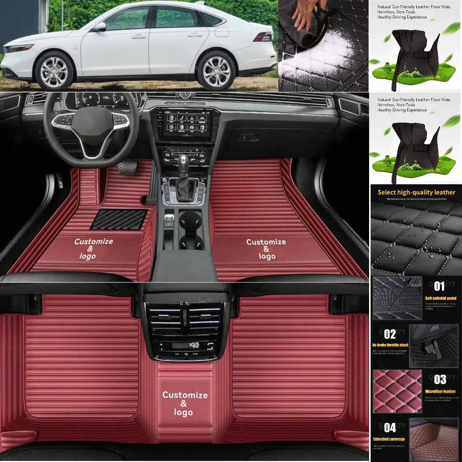 For Lincoln Continental LS Town Car Zephyr Car Floor Mats Carpet Custom Luxury