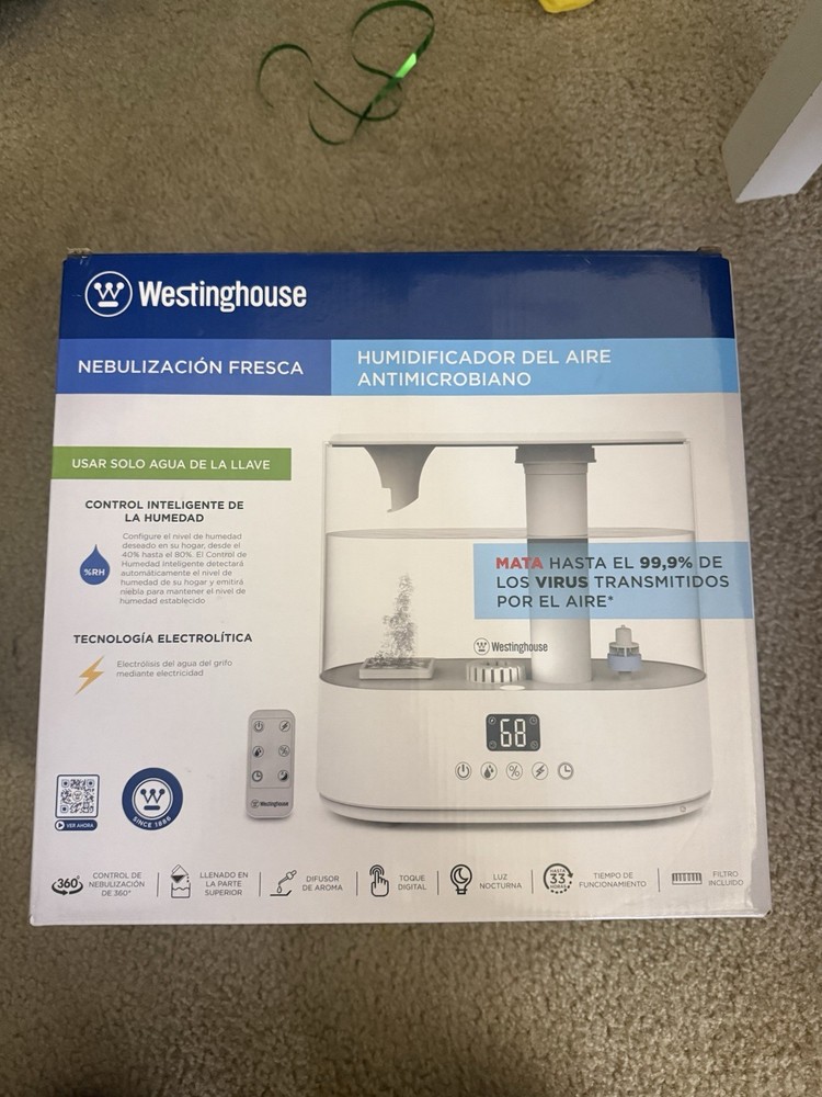 Westinghouse Humidifier And Air Purifier All In One Combo With Smart Humidity