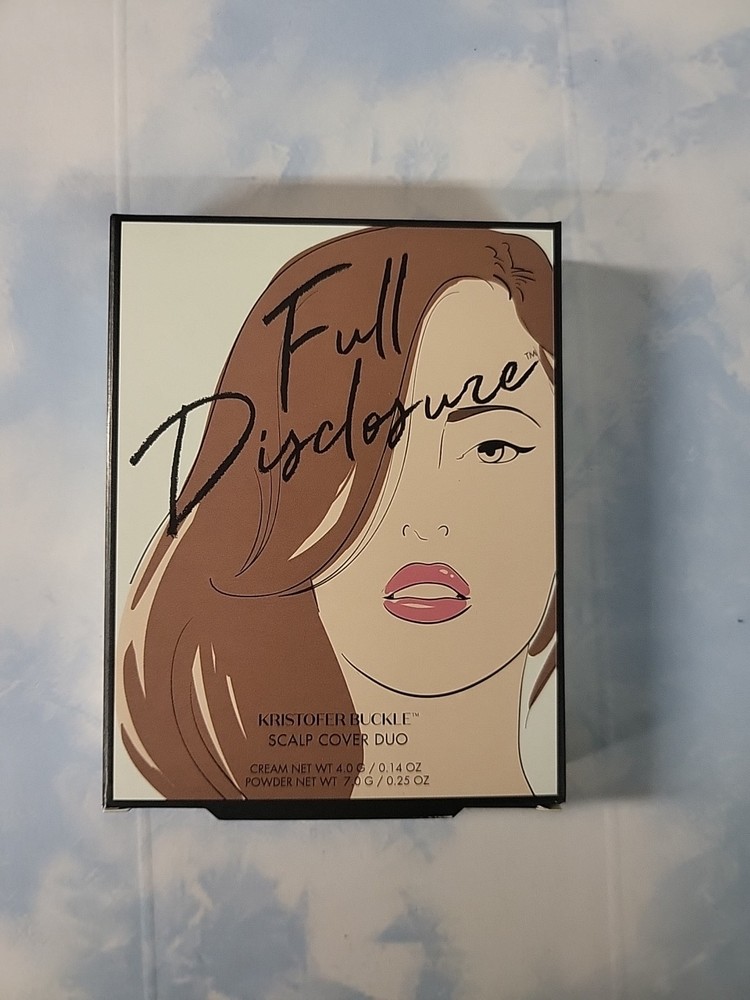 Kristopher Buckle Full Disclosure Scalp Cover Duo ~ Blonde ~  .14 oz / .25 oz