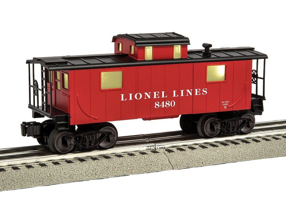 LIONEL 2428480 LIONEL LINES NE5 CABOOSE O SCALE TRAIN CAR