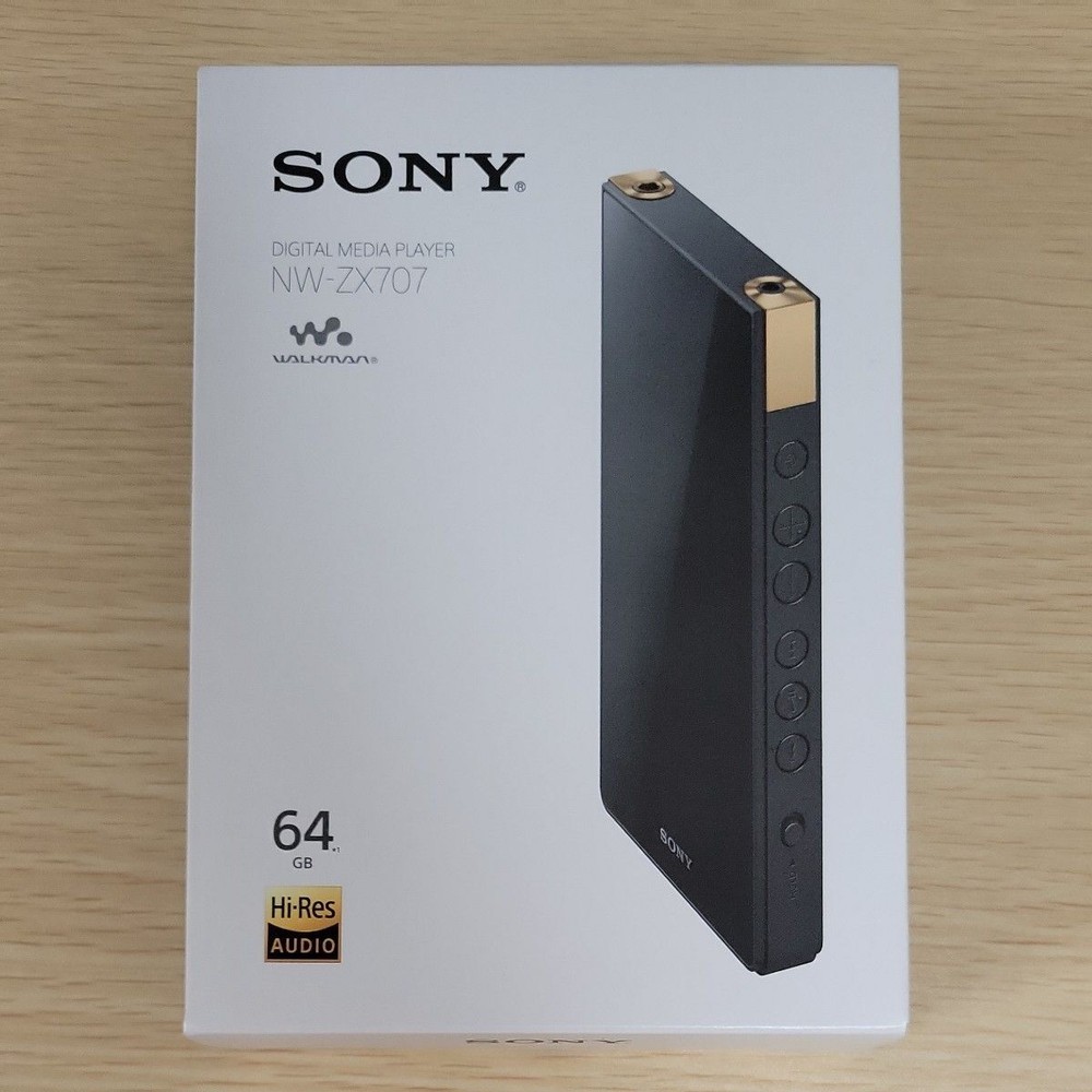 SONY WALKMAN NW-ZX707 64GB ZX Series Hi-Res Audio Player English Available
