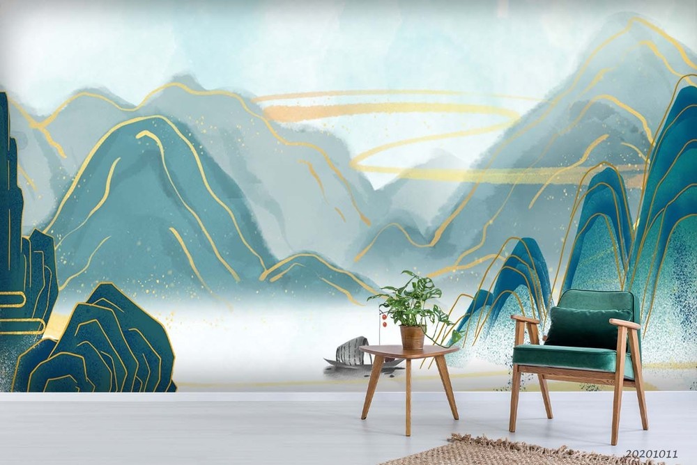 3D Chinese Style Painting Wall Murals Wallpaper Murals Wall Sticker 42