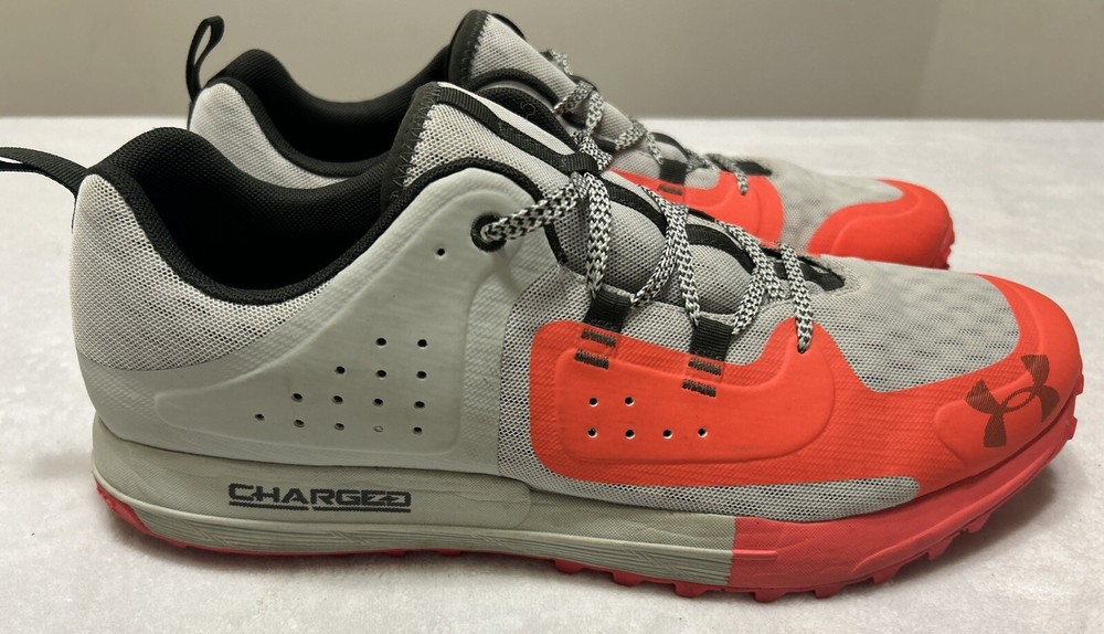 Under Armour Men’s Shoes Size 13 Gray Charged Outdoor Athletic Running Gym